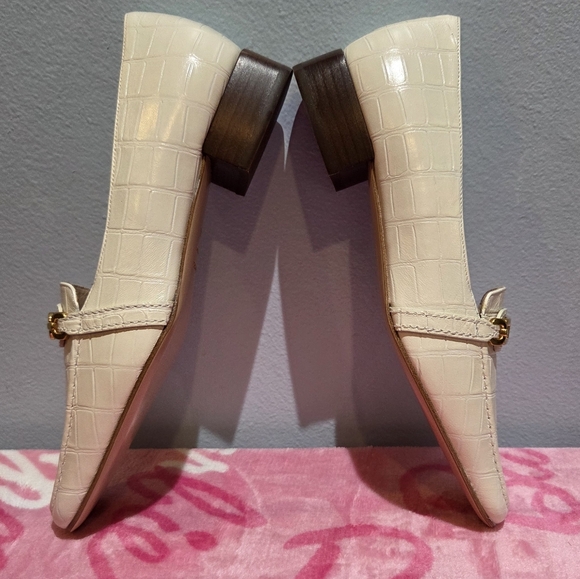 Women's Tom Ford Whitney Crocodile Chain Loafer, Size 37.5 NWOB - Picture 5 of 11